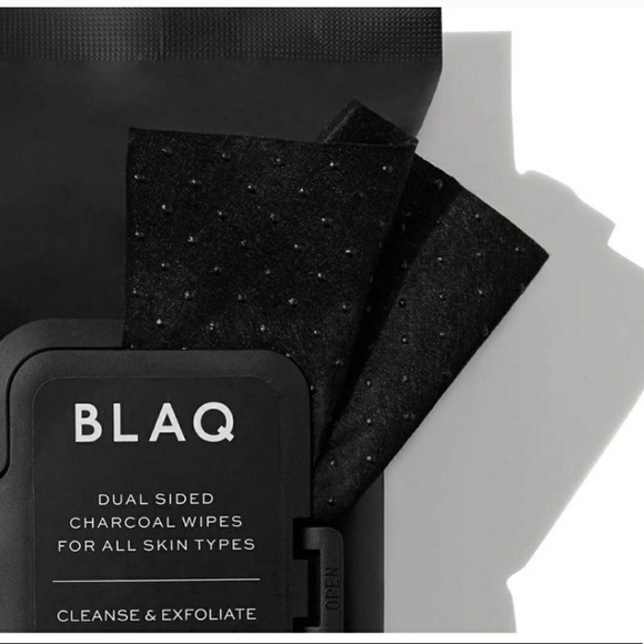 NEW Blaq charcoal exfoliating wipes - Picture 2 of 5